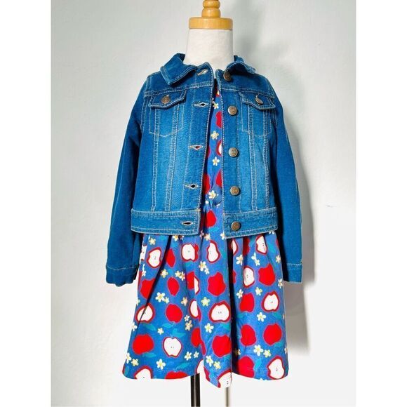 NEW Cynthia Rowley Toddler Girls 3-4 (104cm) 2-piece Dress and Jacket - Picture 1 of 9
